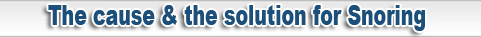 The Cause & The Solution for Sleep Apnea